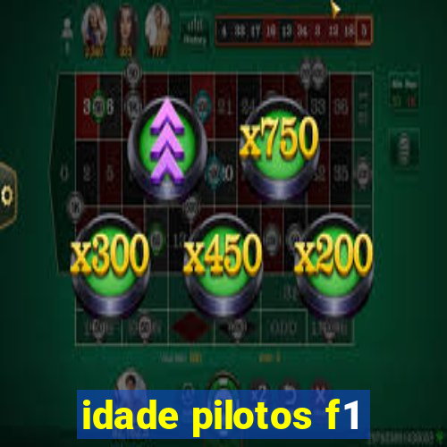 idade pilotos f1